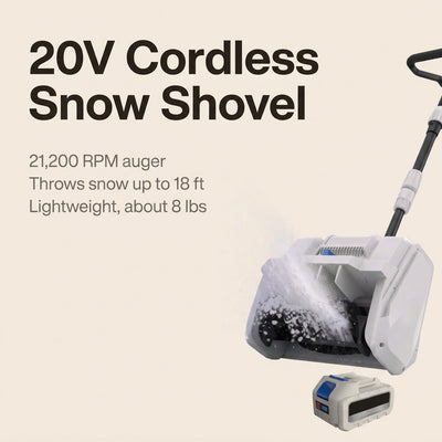 Puroluca Cordless Snow Shovel · 20V