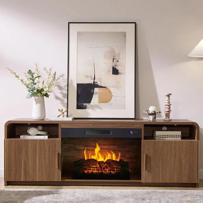 Puroluca Fireplace TV Stand · 70"