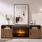 Saltbox Fireplace TV Stand · 70