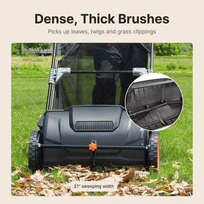 Puroluca Push Lawn Sweeper · 21"