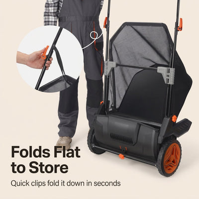 Puroluca Push Lawn Sweeper · 21"