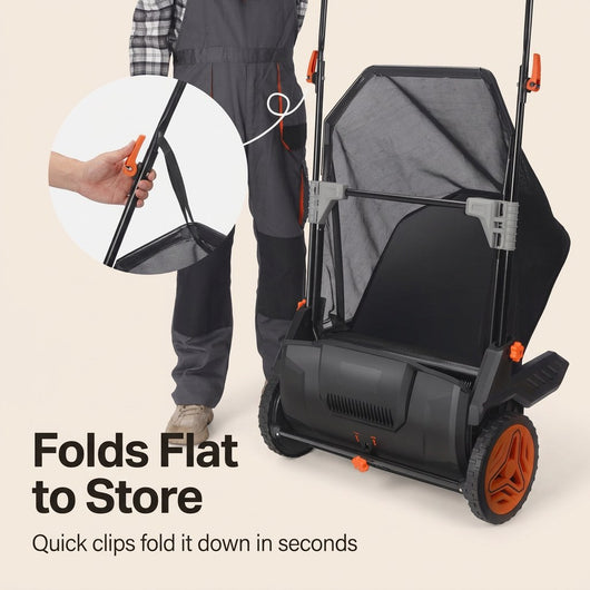 Puroluca Push Lawn Sweeper · 21"